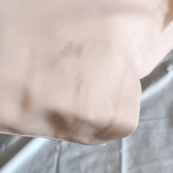 BHLDN Anthropologie Pale Pink Gown Prom Formal Wedding Size 8 - Picture 10 of 16